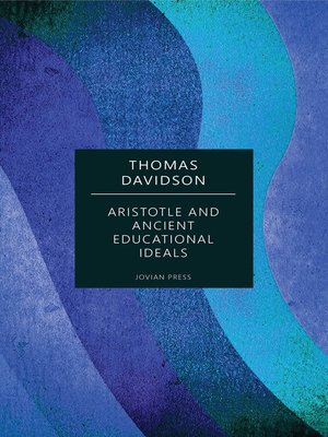 cover image of Aristotle and Ancient Educational Ideals